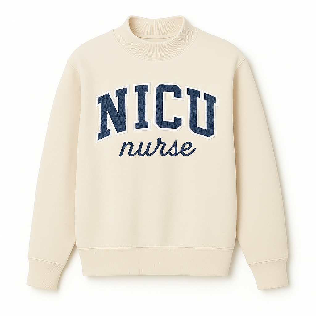 NICU Nurse Mockneck
