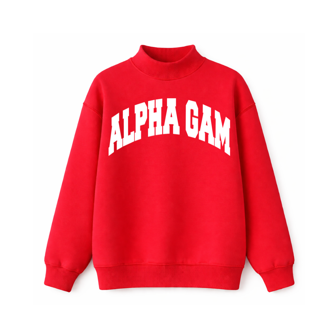 Alpha Gam Mockneck