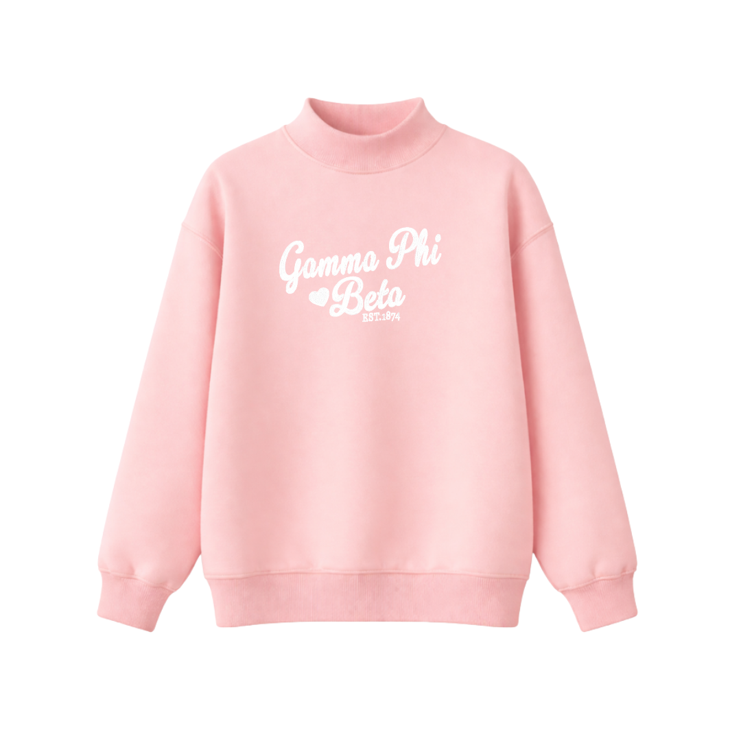 Gamma Phi Beta Sweetheart Mockneck
