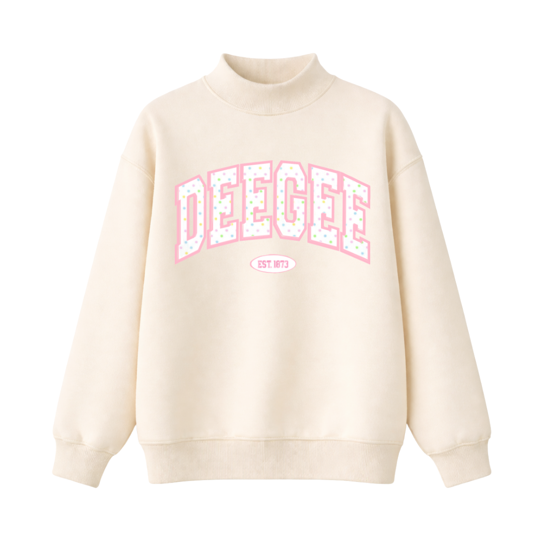 Dee Gee Confetti Mockneck