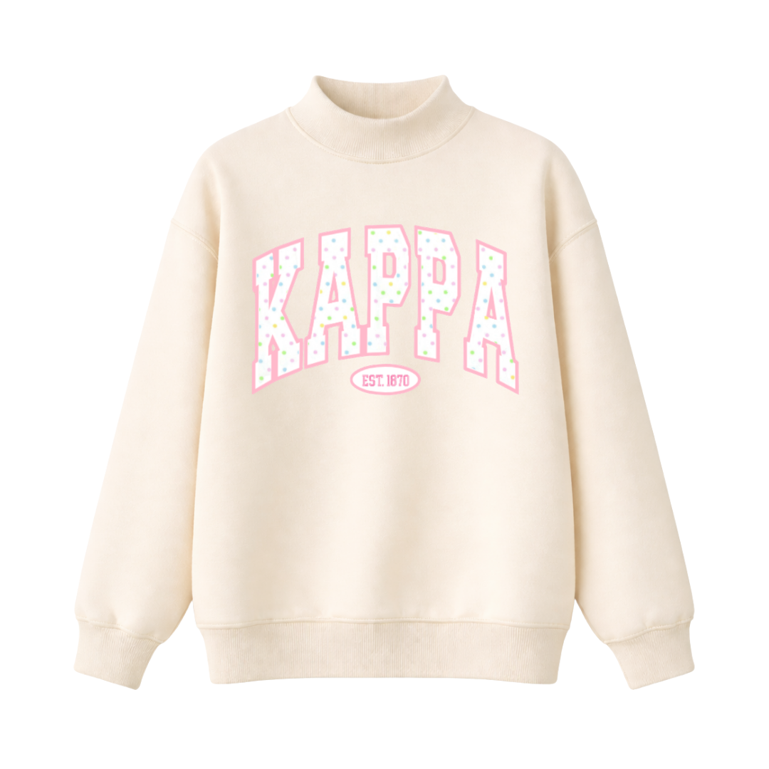 Kappa Confetti Mockneck