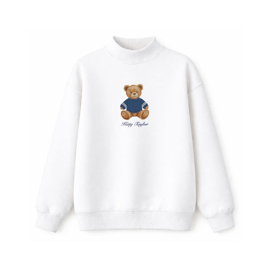 Katy Taylor Teddy Bear Mockneck