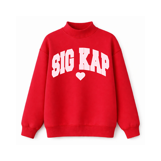 Crimson Crush Mockneck
