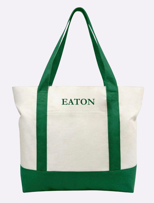 Embroidered Tote Bag