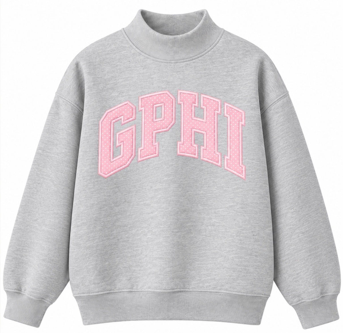 GPHI Pink Polka Dot Mock