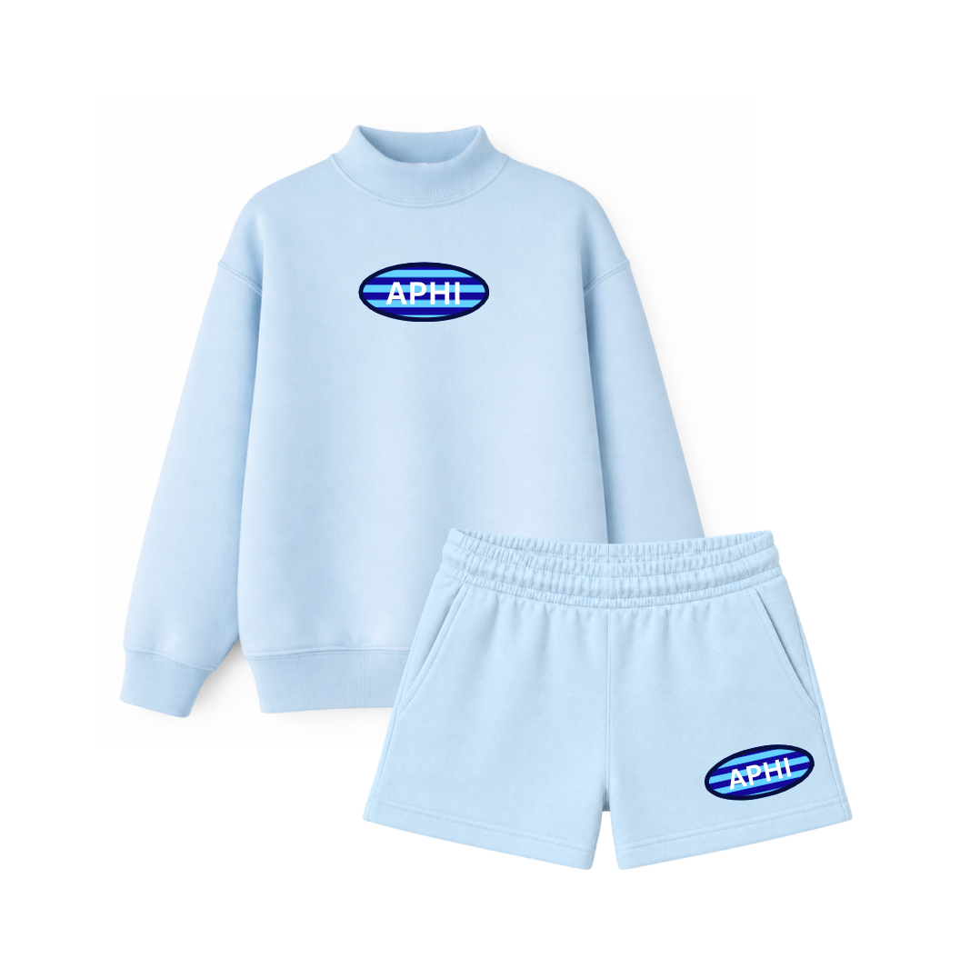Blue Stripes Patch Set
