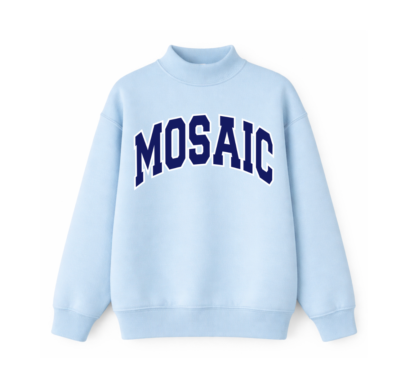 Mosaic Mockneck