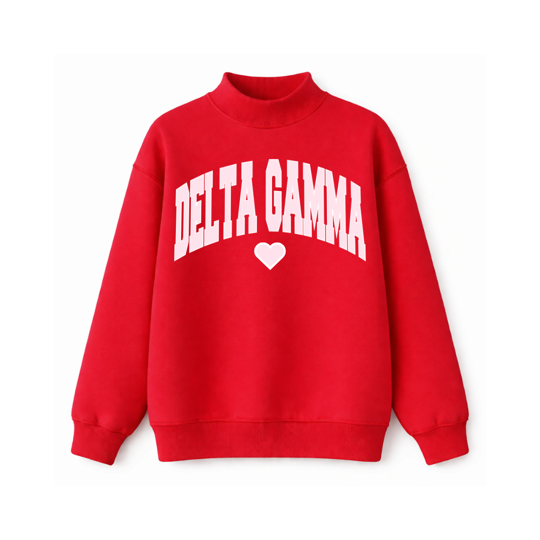 Crimson Crush Mockneck