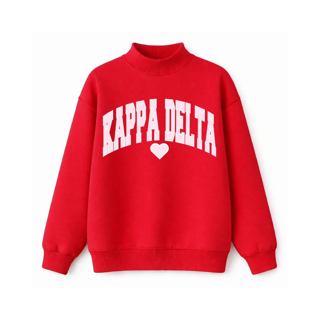Crimson Crush Mockneck