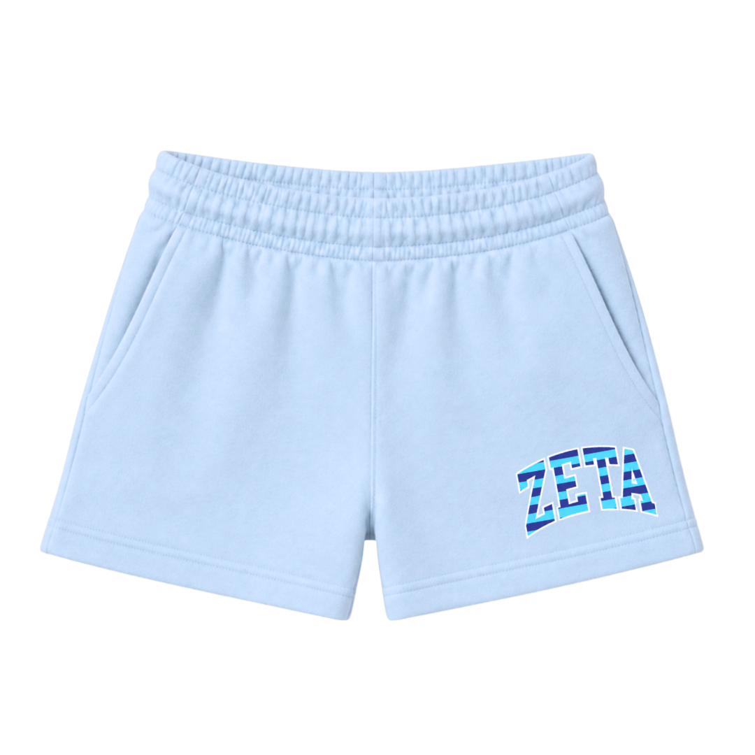 Blueberry Stripe Shorts