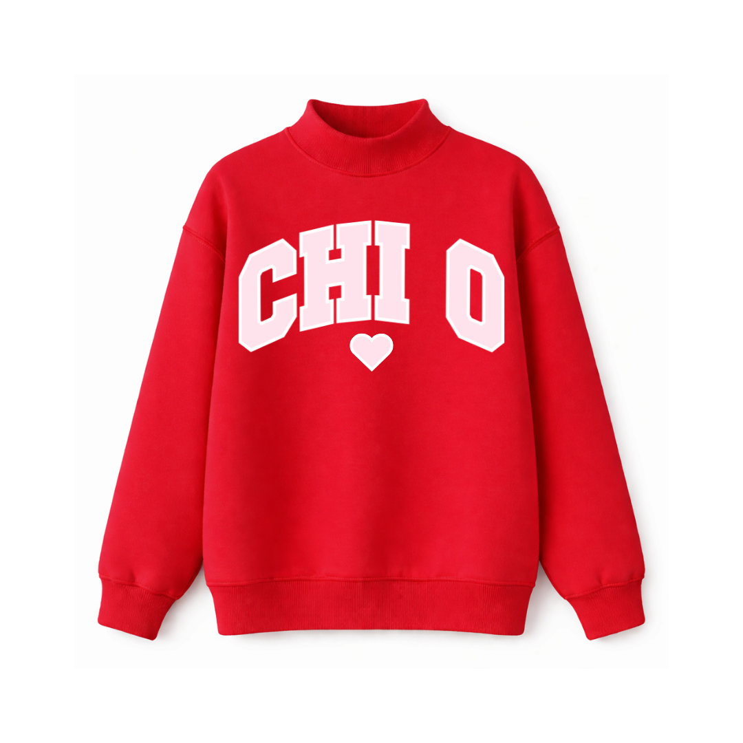 Crimson Crush Mockneck