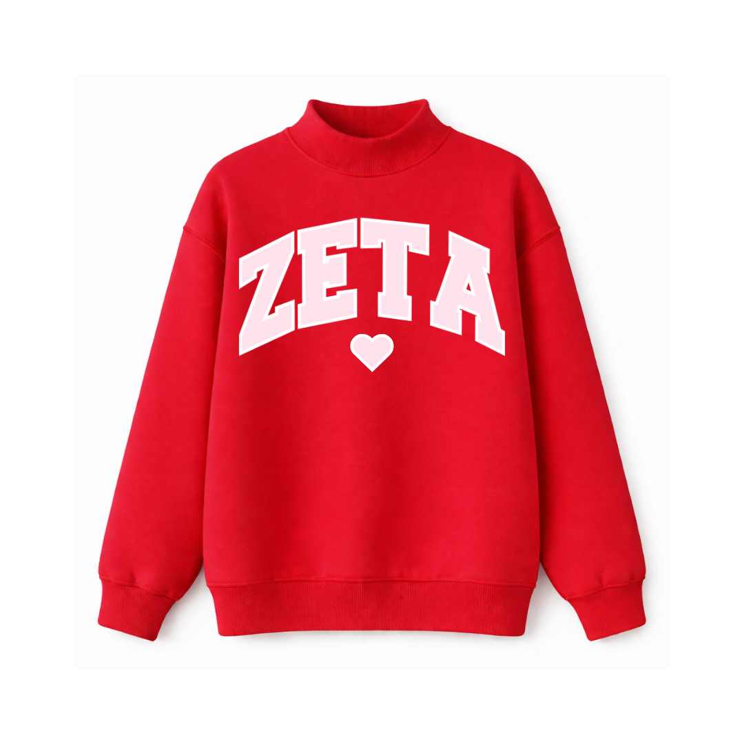 Crimson Crush Mockneck