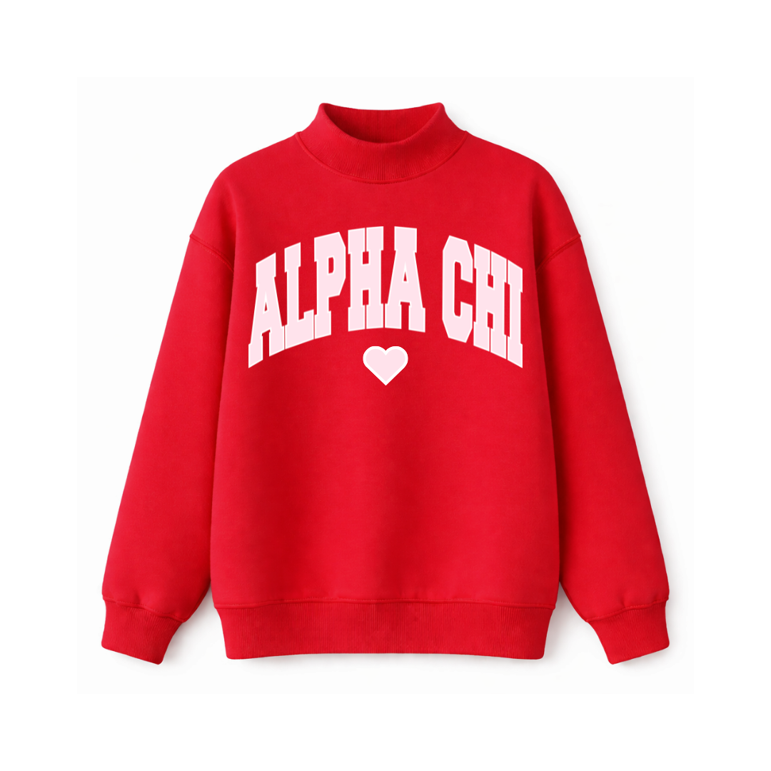 Crimson Crush Mockneck