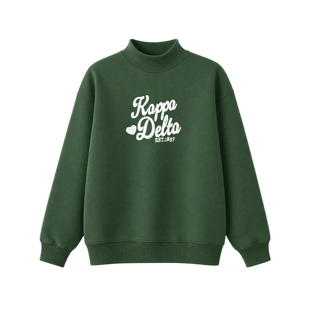Kappa Delta Sweetheart Mockneck
