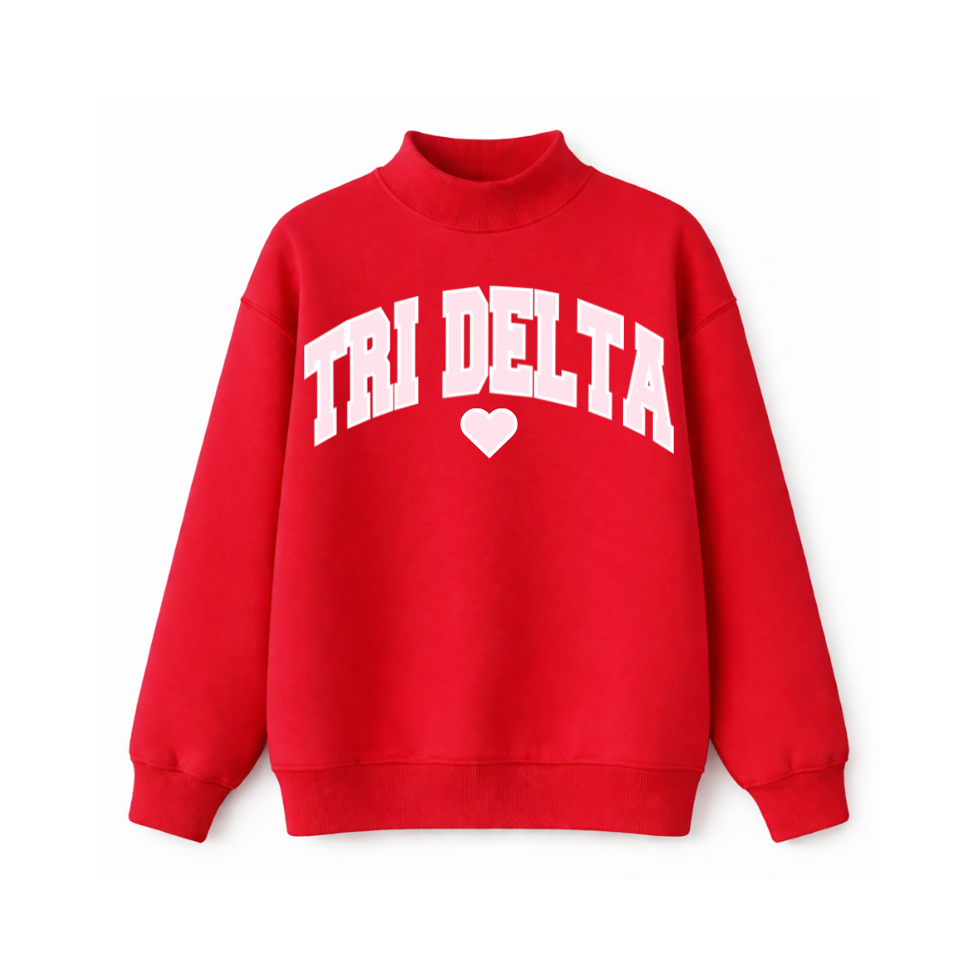 Crimson Crush Mockneck