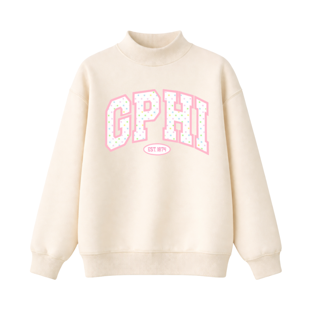 GPHI Confetti Mockneck