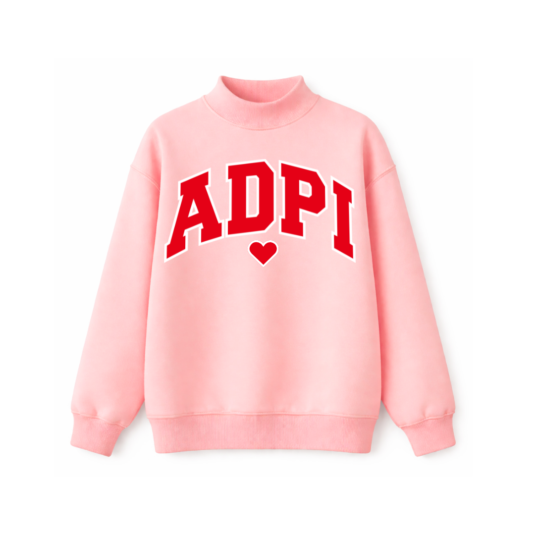 Blush Crush Mockneck