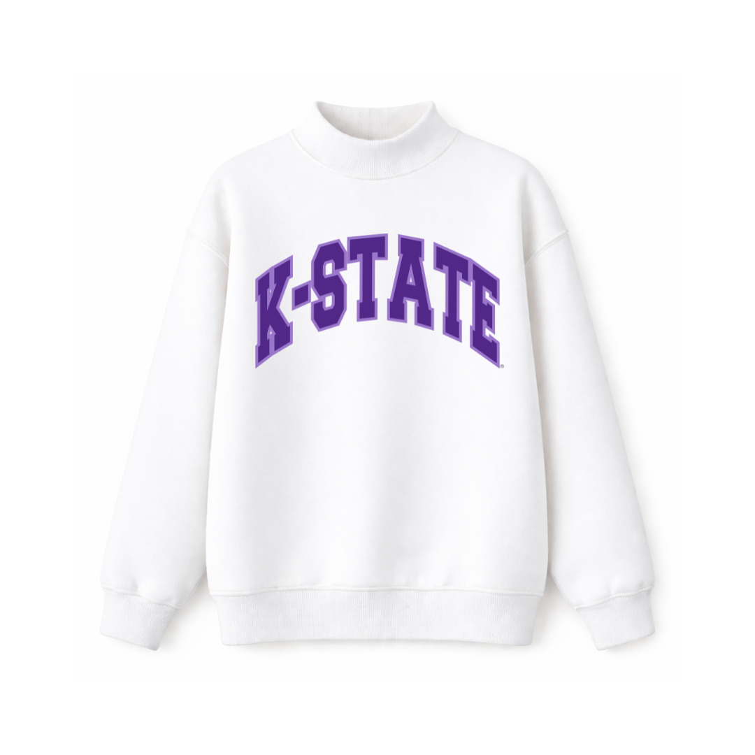 Classic K-STATE Varsity Mockneck