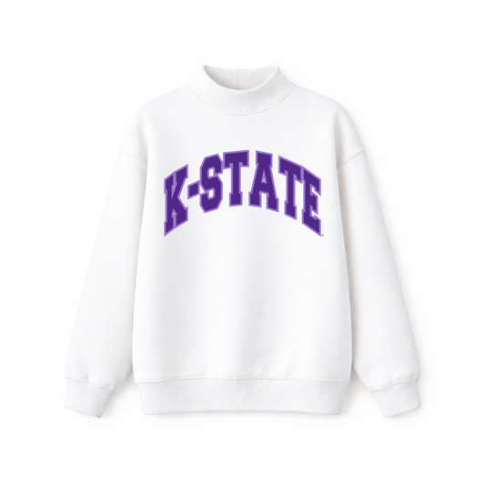 Classic K-STATE Varsity Mockneck