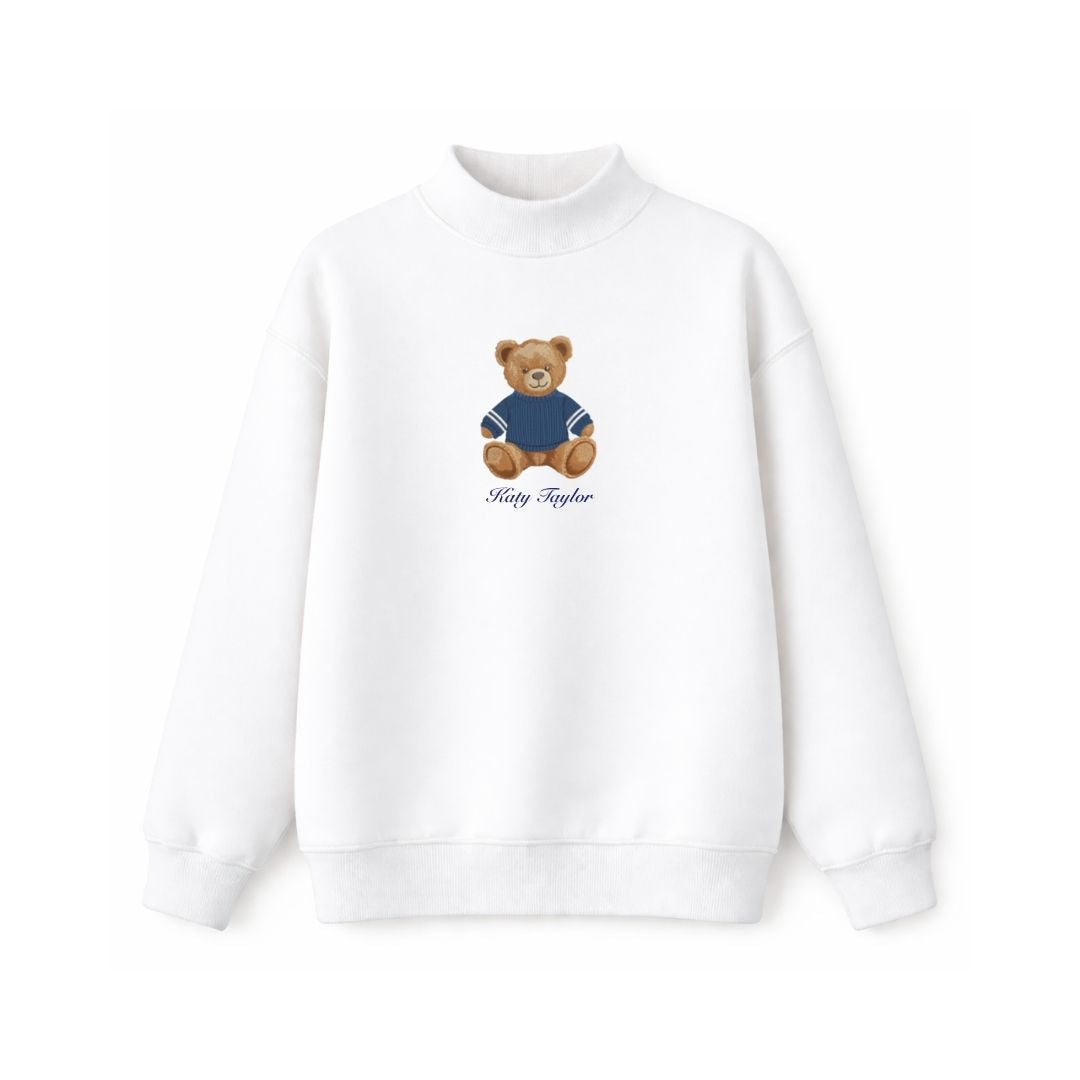 Katy Taylor Teddy Bear Mockneck