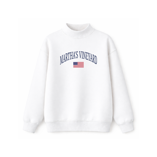 Coastal Town Flag Mockneck
