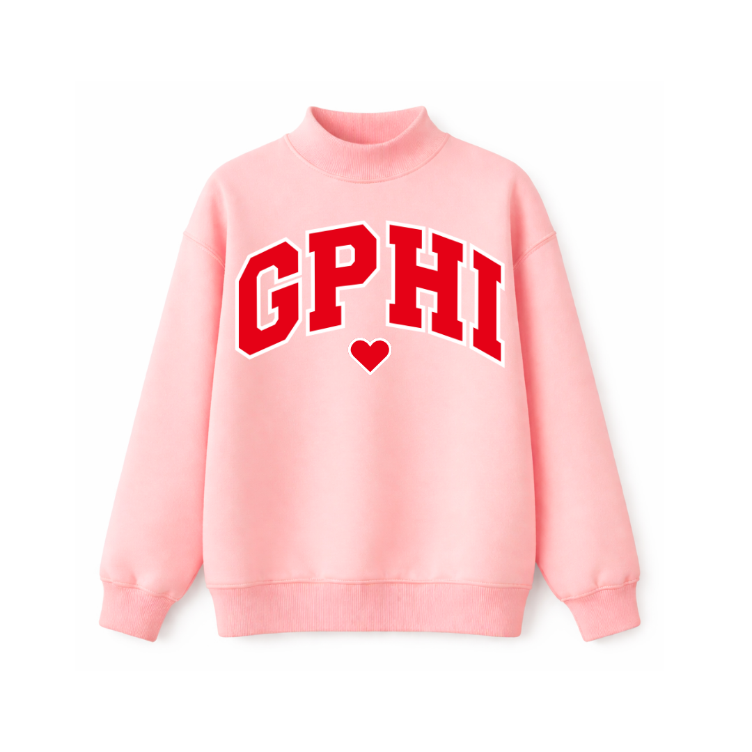 Blush Crush Mockneck