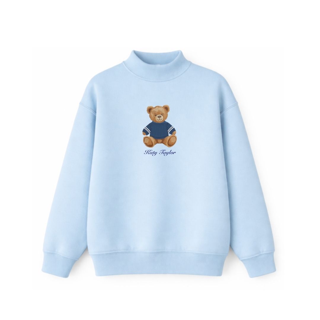 Katy Taylor Teddy Bear Mockneck