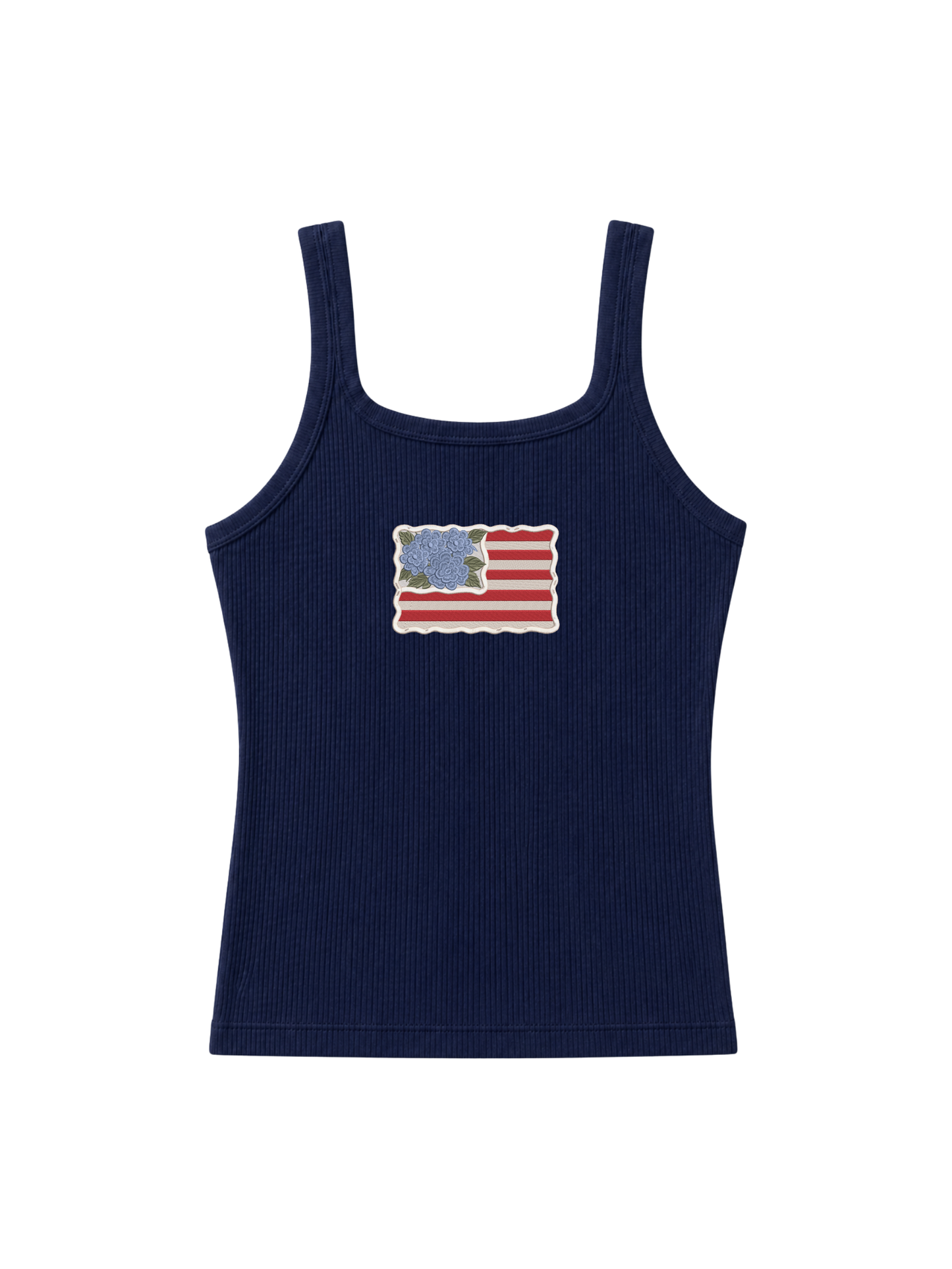 Floral Flag Tank