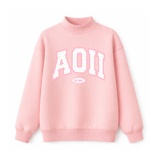AOII Cotton Candy Mockneck (Copy)