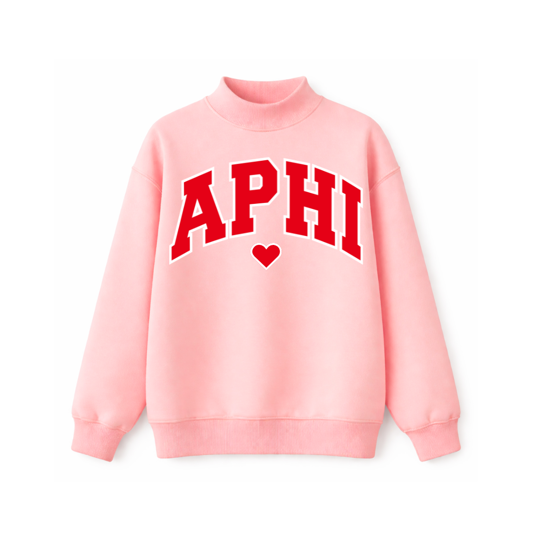 Blush Crush Mockneck
