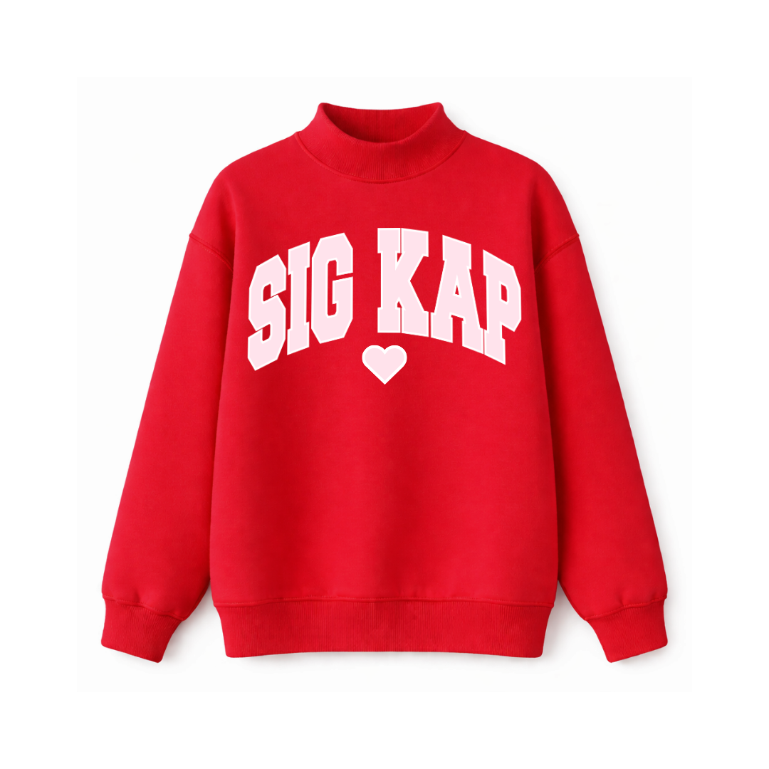 Crimson Crush Mockneck