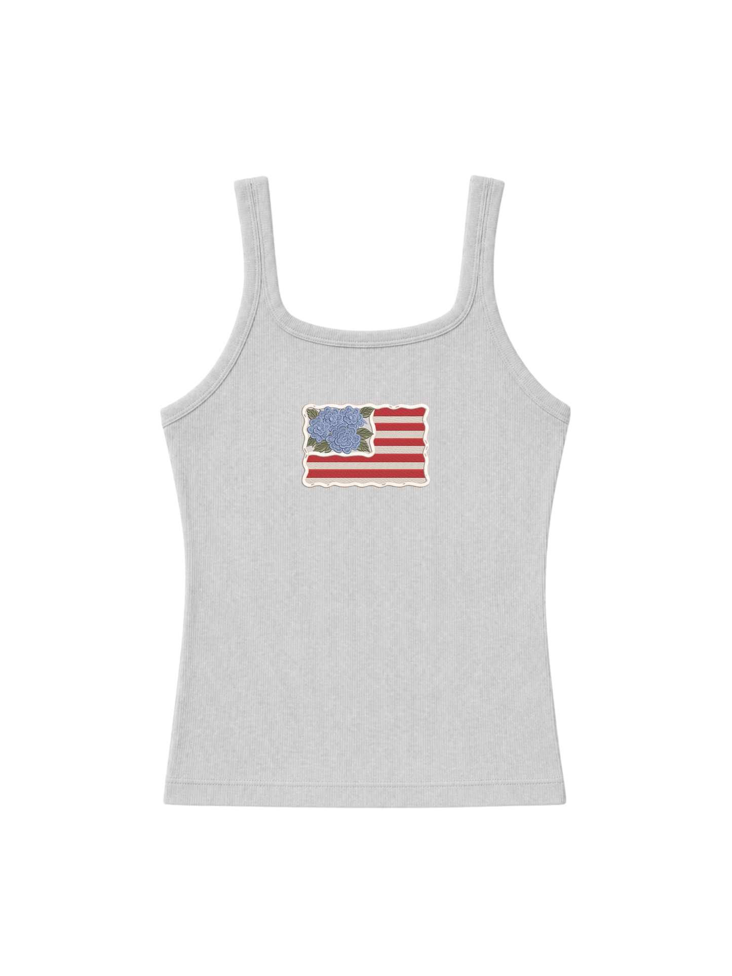 Floral Flag Tank