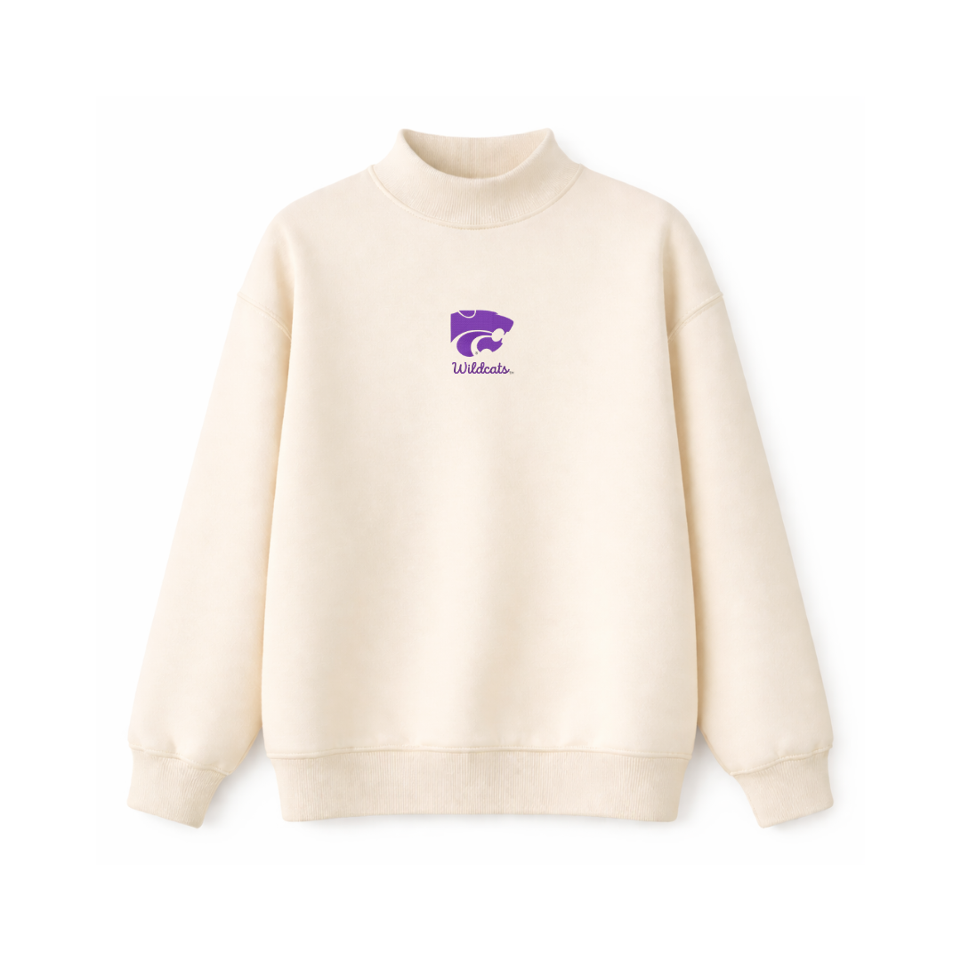 K-STATE Wildcats Mockneck
