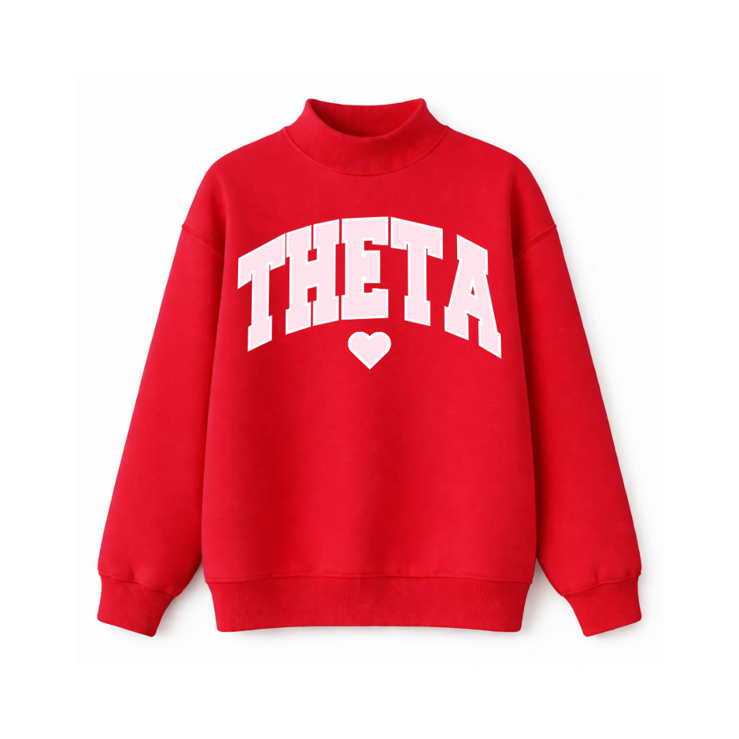 Crimson Crush Mockneck
