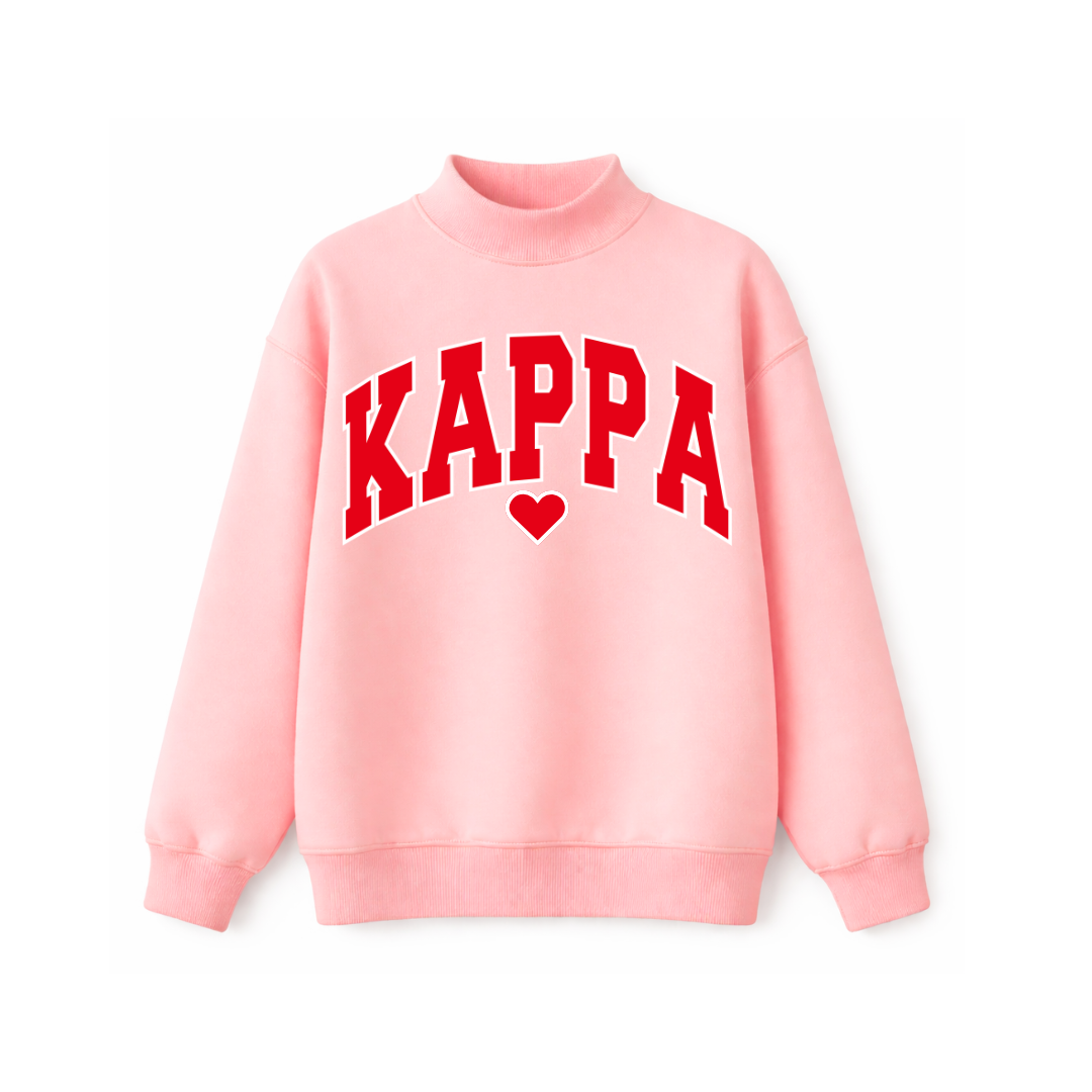 Blush Crush Mockneck