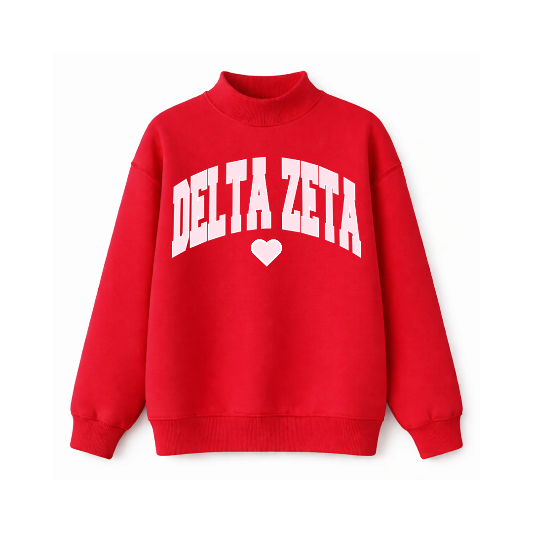 Crimson Crush Mockneck