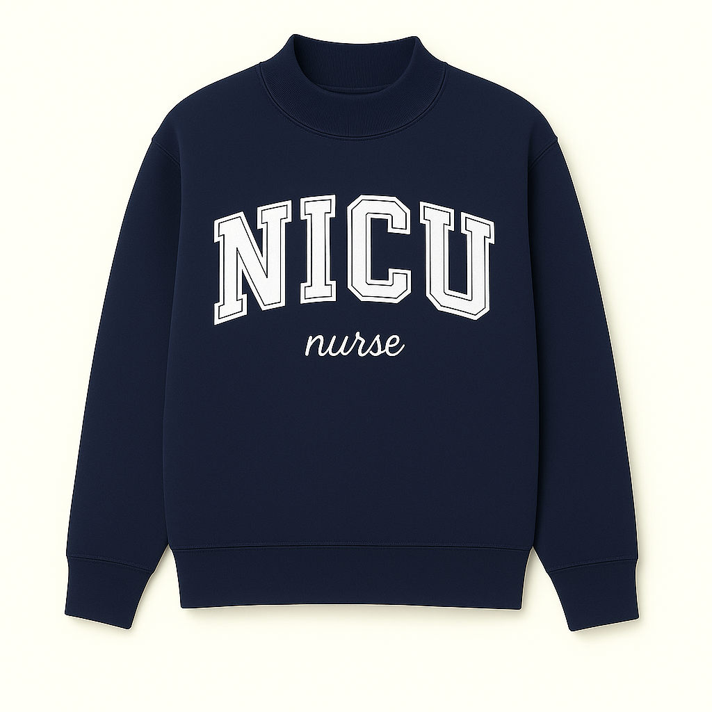 NICU Nurse Mockneck