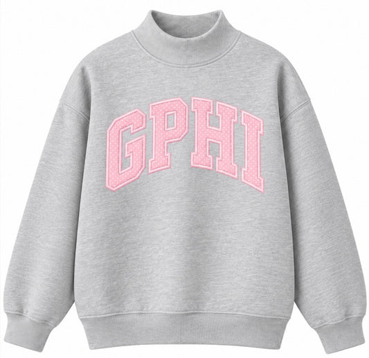GPHI Pink Polka Dot Mock