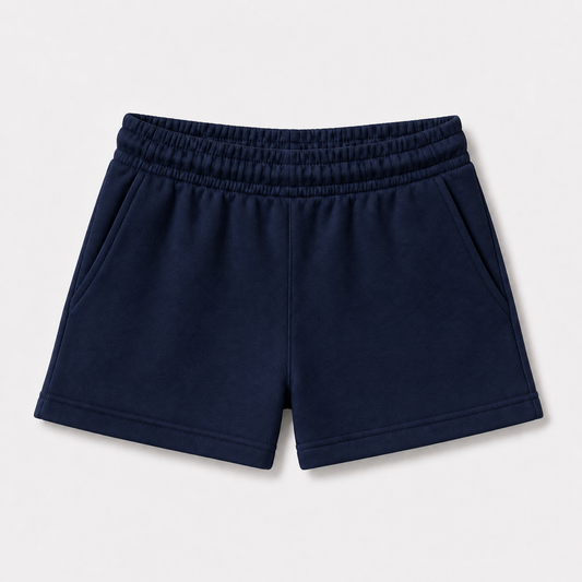 Navy Blue Sweatshorts