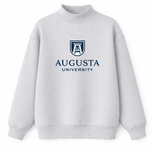 Augusta University Embroidered Mock