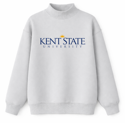 Kent State University Embroidered Mock