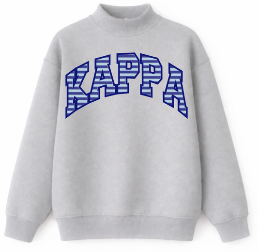 Mariner Stripe Mockneck