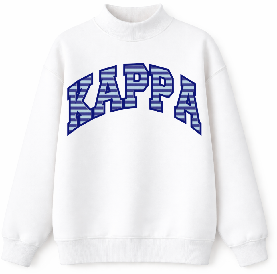 Mariner Stripe Mockneck