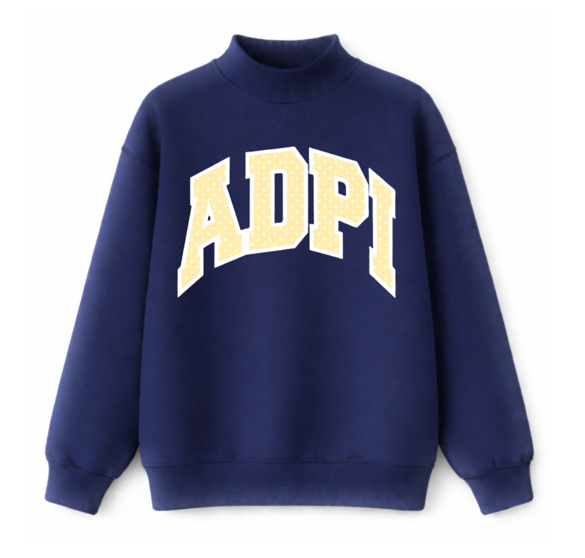 Itsy Bitsy Teenie Weenie Yellow Polka Dot Mock