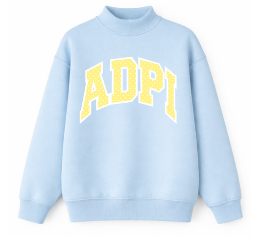 Itsy Bitsy Teenie Weenie Yellow Polka Dot Mock