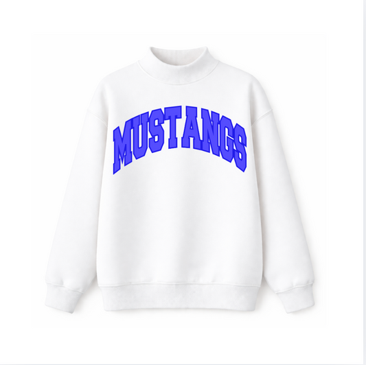 Mustangs Mockneck