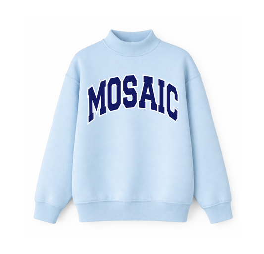 Mosaic Mockneck