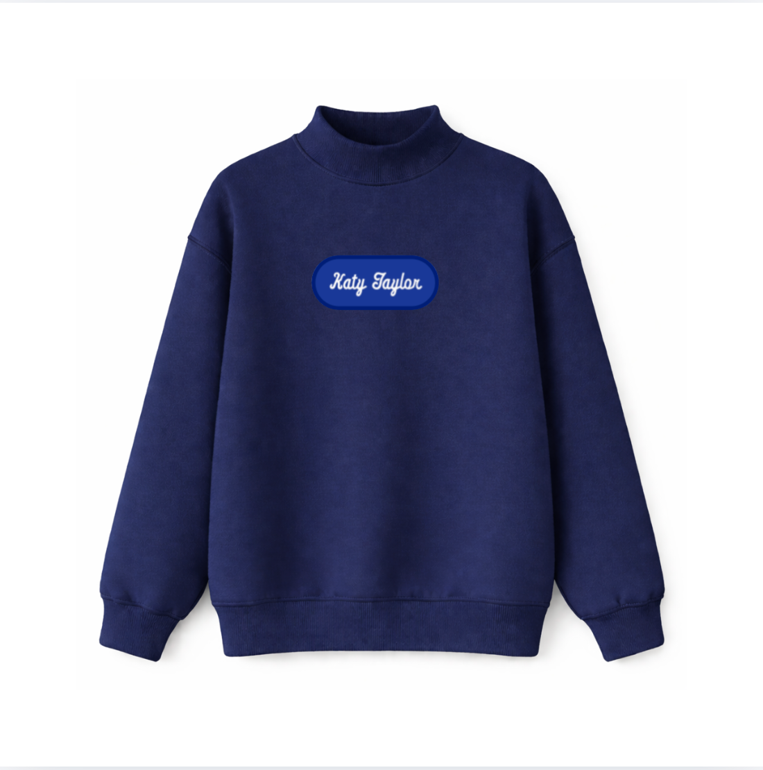 Katy Taylor Patch Mockneck