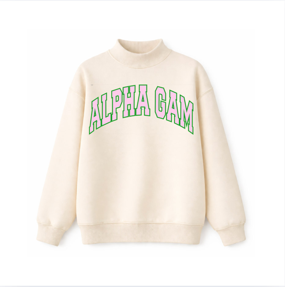Alpha Gam Mockneck