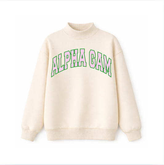 Alpha Gam Mockneck